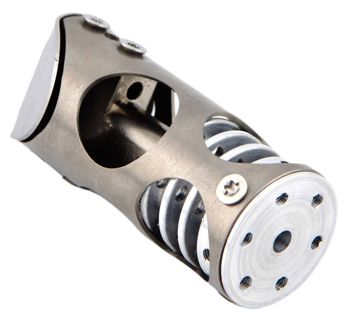 Close-up of a chube hotend